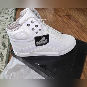 Pastry White High-Top Women's Sneakers